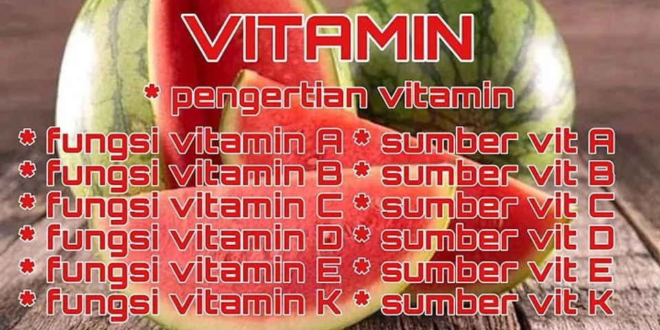 Apa fungsi vitamin ABC?