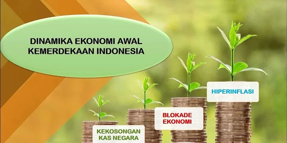Bagaimana usaha pemerintah mengatasi hiperinflasi di Indonesia pada awal kemerdekaan?