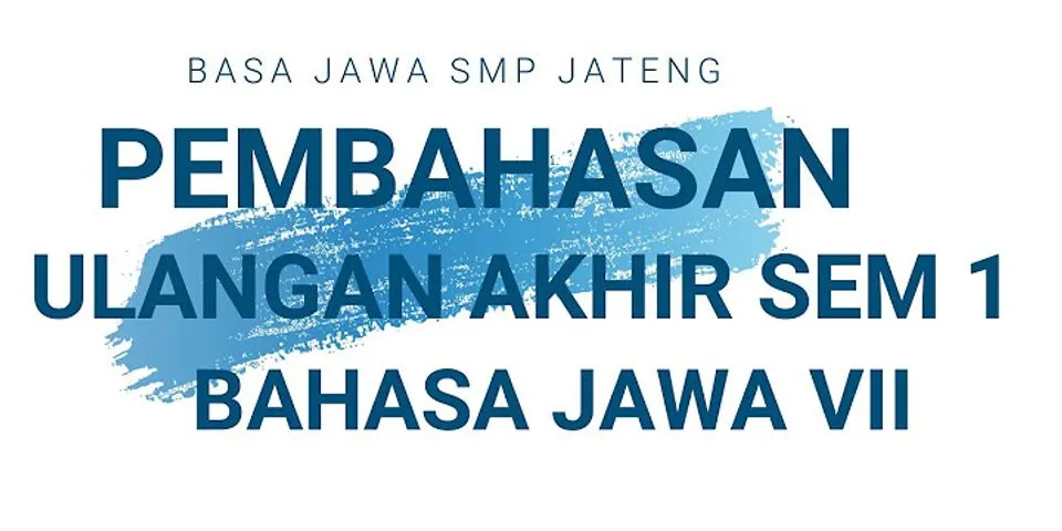 Buku Paket bahasa Jawa Kelas 7 Marsudi pdf