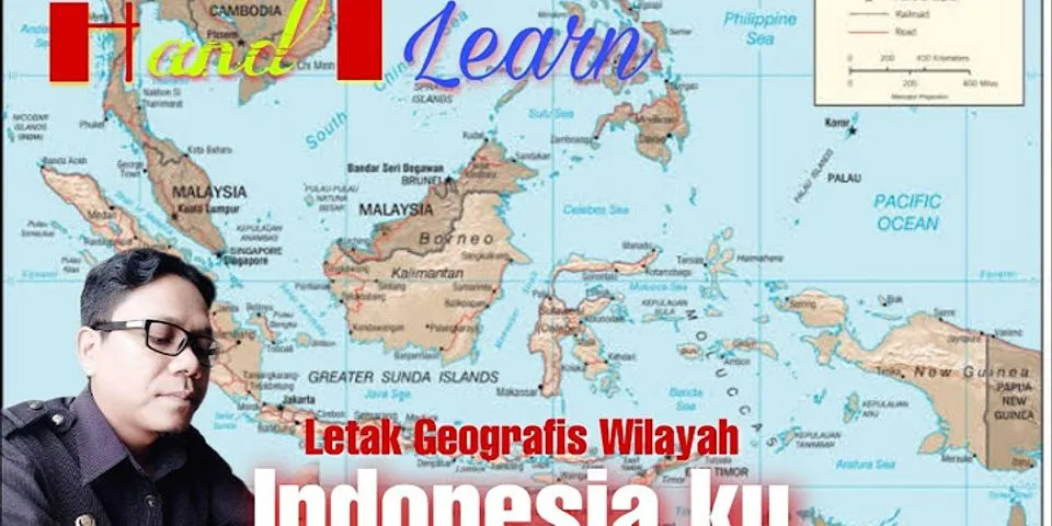 Dilihat dari kenyataan di permukaan bumi dimana posisi wilayah Indonesia?