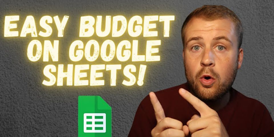 Google budget