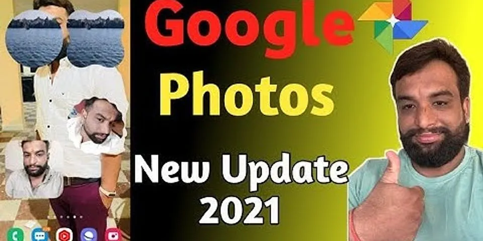 Google photos update 2021