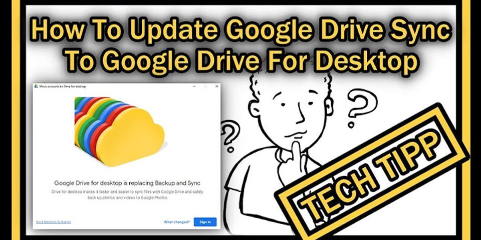 How do I know if Google Drive is synching?