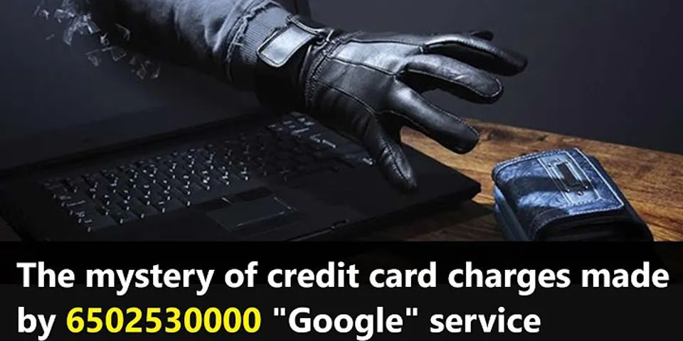 How do I stop a Google charge on my credit card?