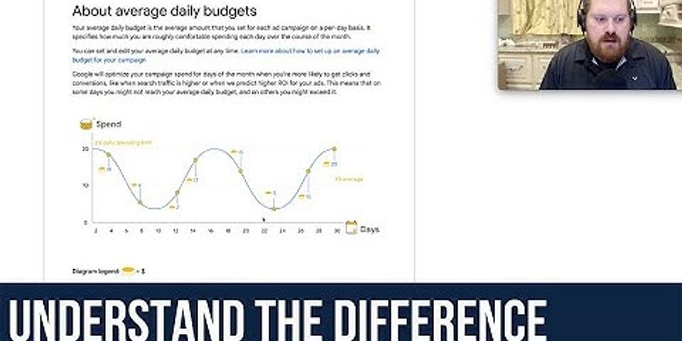How to set a daily budget for Google Ads
