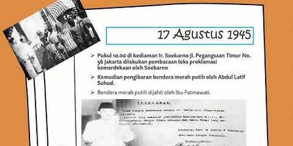 Informasi apa yang diperoleh dari bacaan berdasarkan kata kunci makna proklamasi bagi bangsa Indonesia brainly?