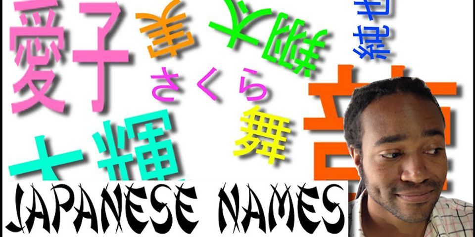 Is it okay to choose a Japanese name?