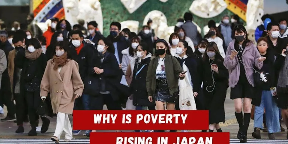 Is there poverty in Japan