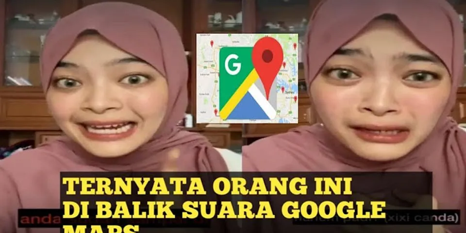 Pengisi suara Google Maps