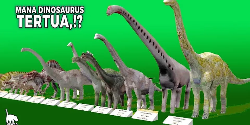 Sejarah dinosaurus