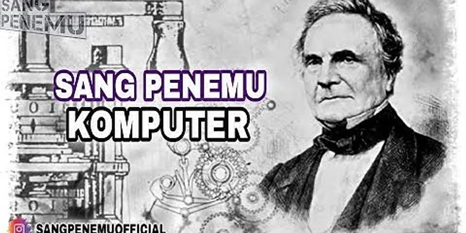 Siapa yang menemukan komputer generasi pertama dan pada tahun berapa?