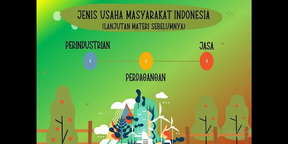 Siapa yang mengolah sumber daya alam di Indonesia?