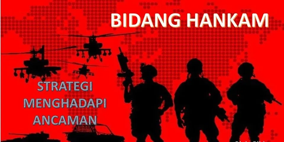 Strategi pertahanan dan keamanan bangsa Indonesia dalam Mengatasi ancaman militer diatur dalam Pasal