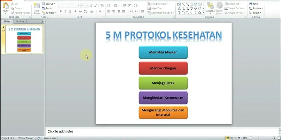 Untuk Mengatur animasi pada PowerPoint dapat menggunakan