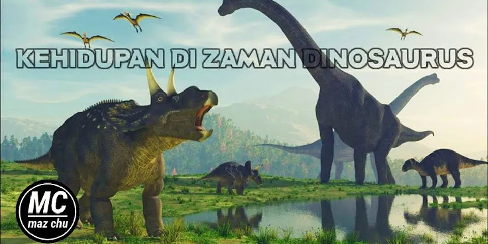 Zaman Dinosaurus asli